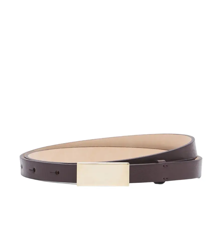 Victoria Beckham Portofino Mirror leather belt | Image 1 Victoria Beckham Portofino Mirror leather belt | Image 1