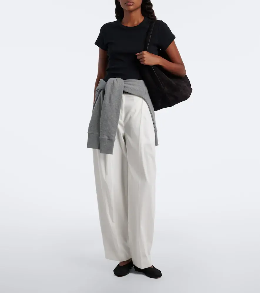 TOTEME Belted suede tote bag | Thumbnail 4 TOTEME Belted suede tote bag | Thumbnail 4