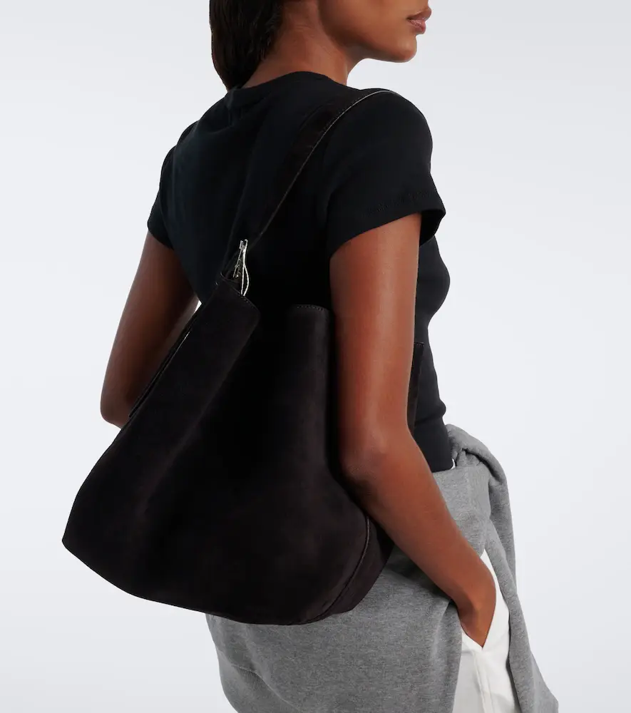 TOTEME Belted suede tote bag | Thumbnail 6 TOTEME Belted suede tote bag | Thumbnail 6