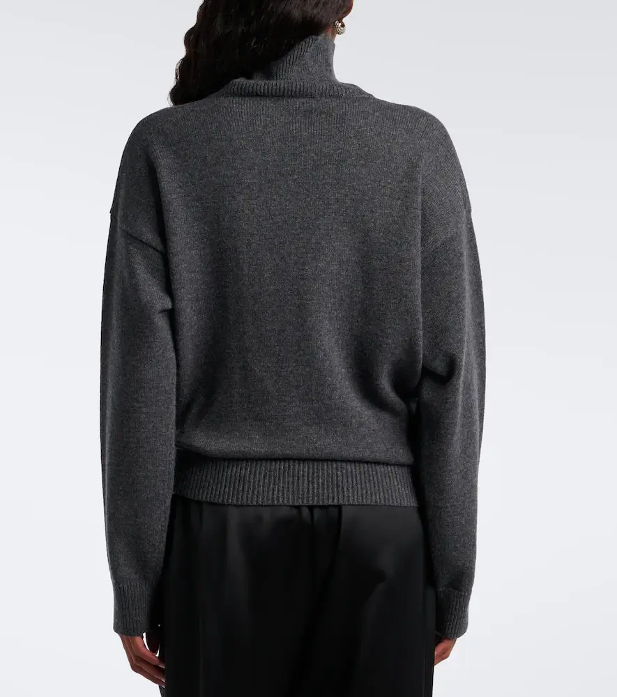 RÓHE Róhe Draped wool and cashmere turtleneck sweater | Thumbnail 3 RÓHE Róhe Draped wool and cashmere turtleneck sweater | Thumbnail 3