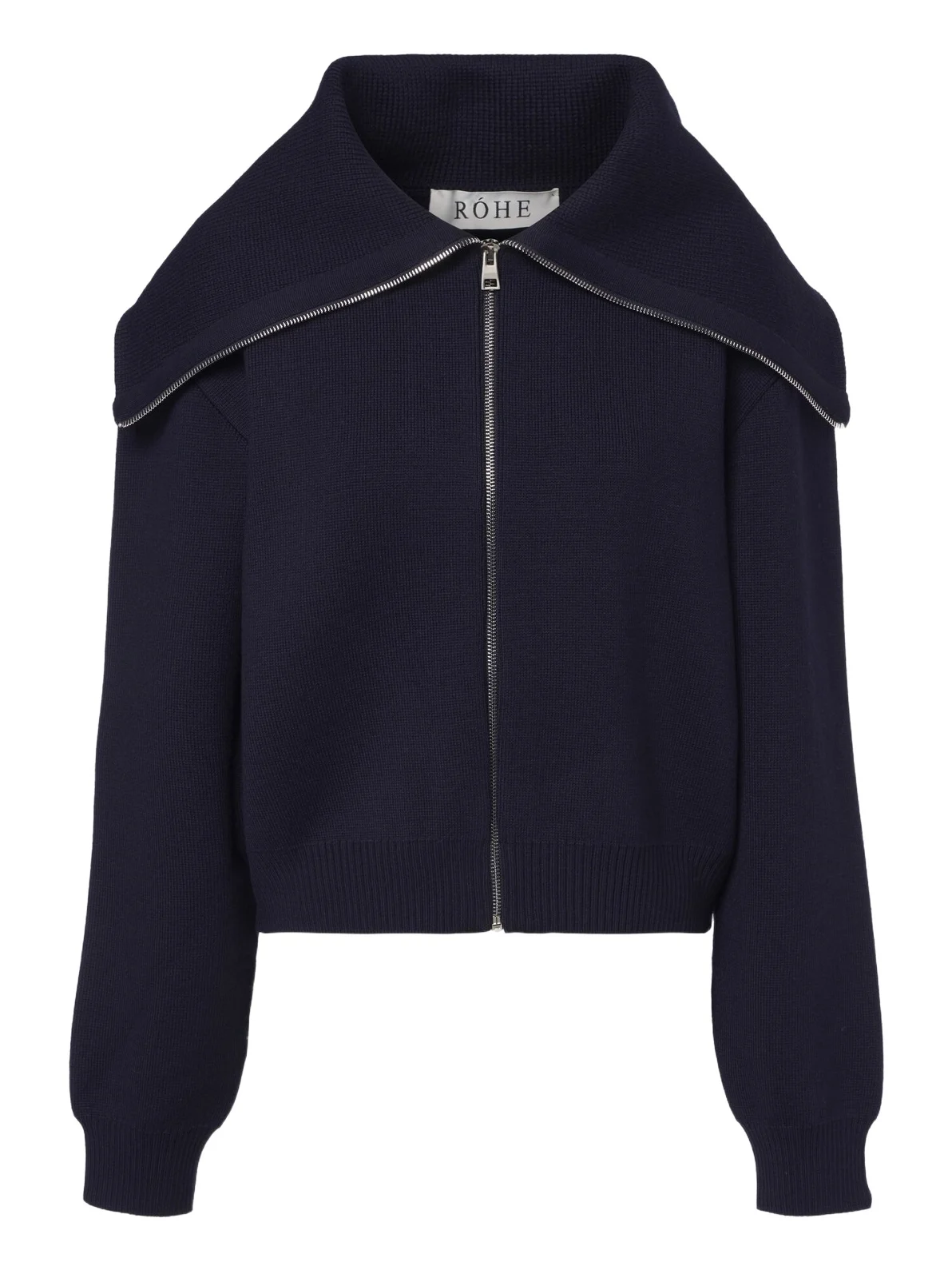 Róhe Wool zip-up cardigan