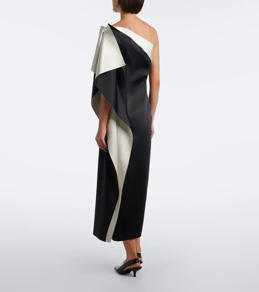 RÓHE Róhe Draped one-shoulder satin cocktail dress | Thumbnail 5 RÓHE Róhe Draped one-shoulder satin cocktail dress | Thumbnail 5