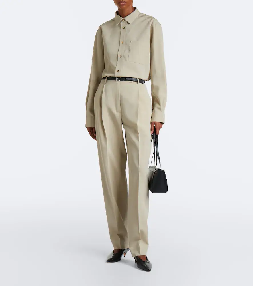 RÓHE Róhe Wool and silk shirt | Thumbnail 2 RÓHE Róhe Wool and silk shirt | Thumbnail 2