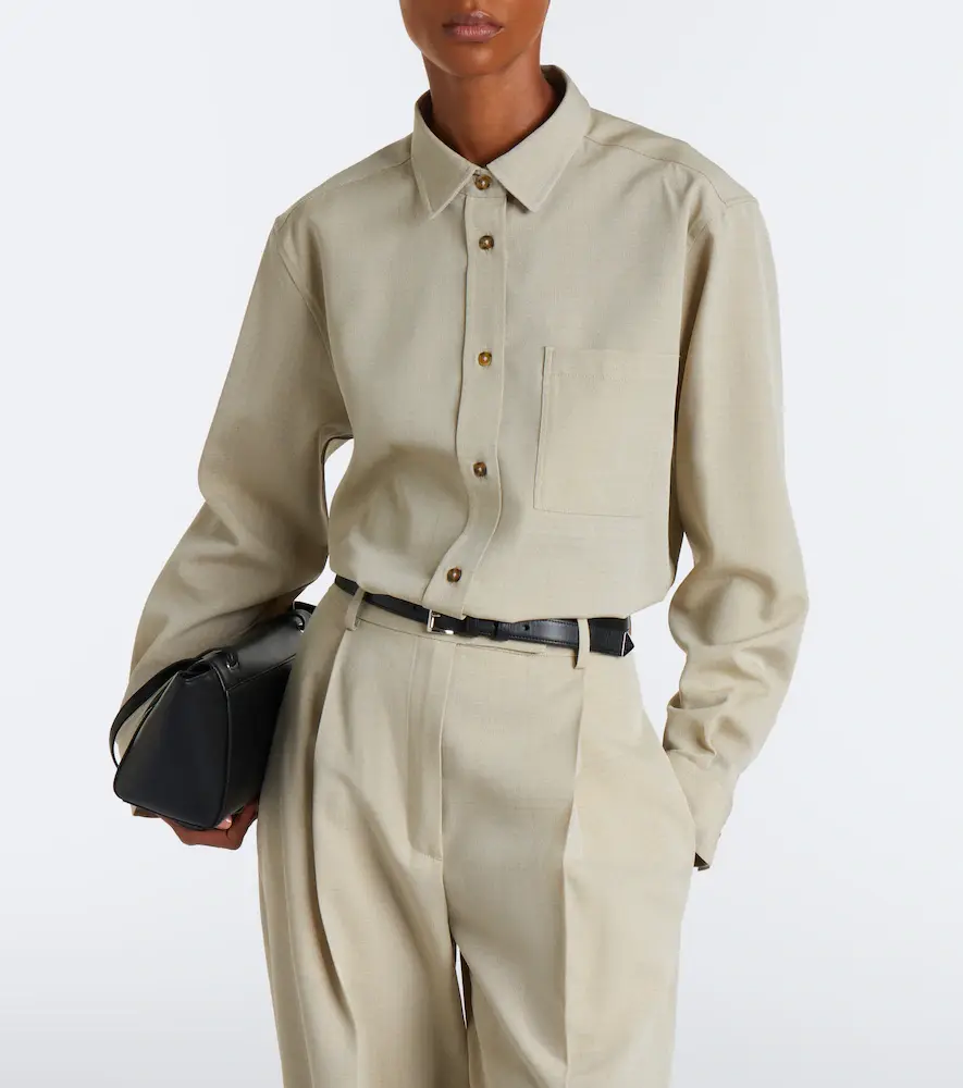 RÓHE Róhe Wool and silk shirt | Thumbnail 5 RÓHE Róhe Wool and silk shirt | Thumbnail 5