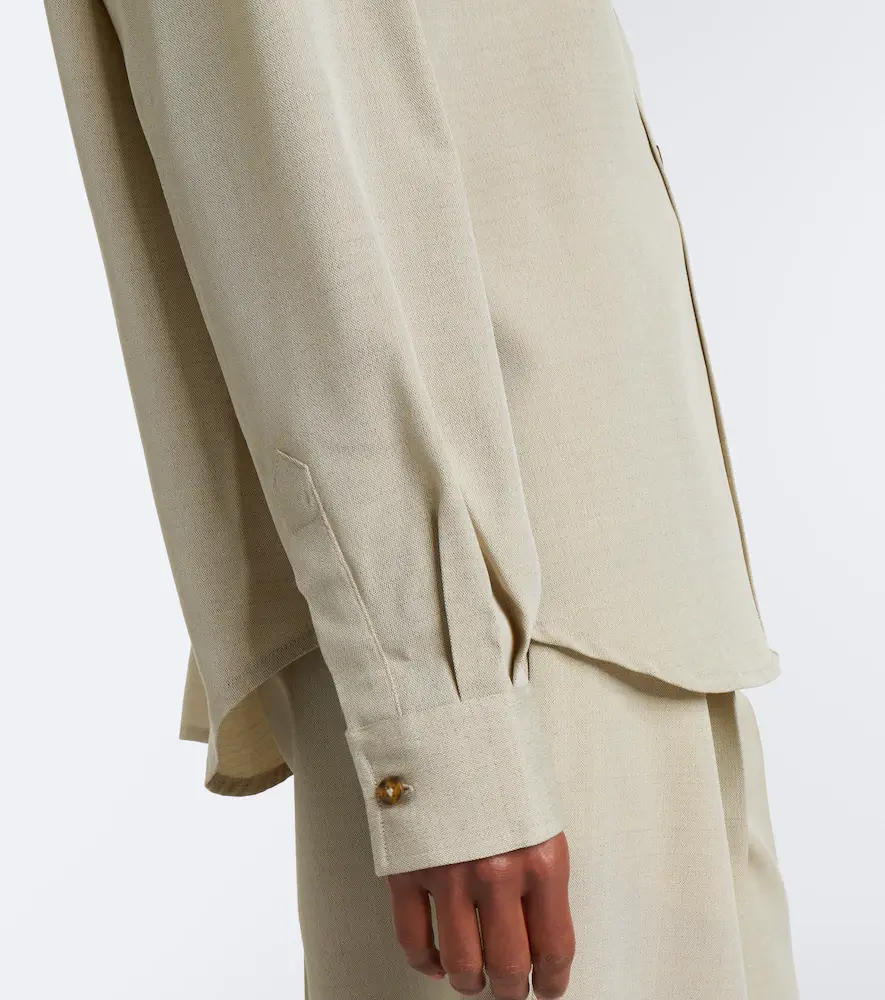 RÓHE Róhe Wool and silk shirt | Thumbnail 7 RÓHE Róhe Wool and silk shirt | Thumbnail 7
