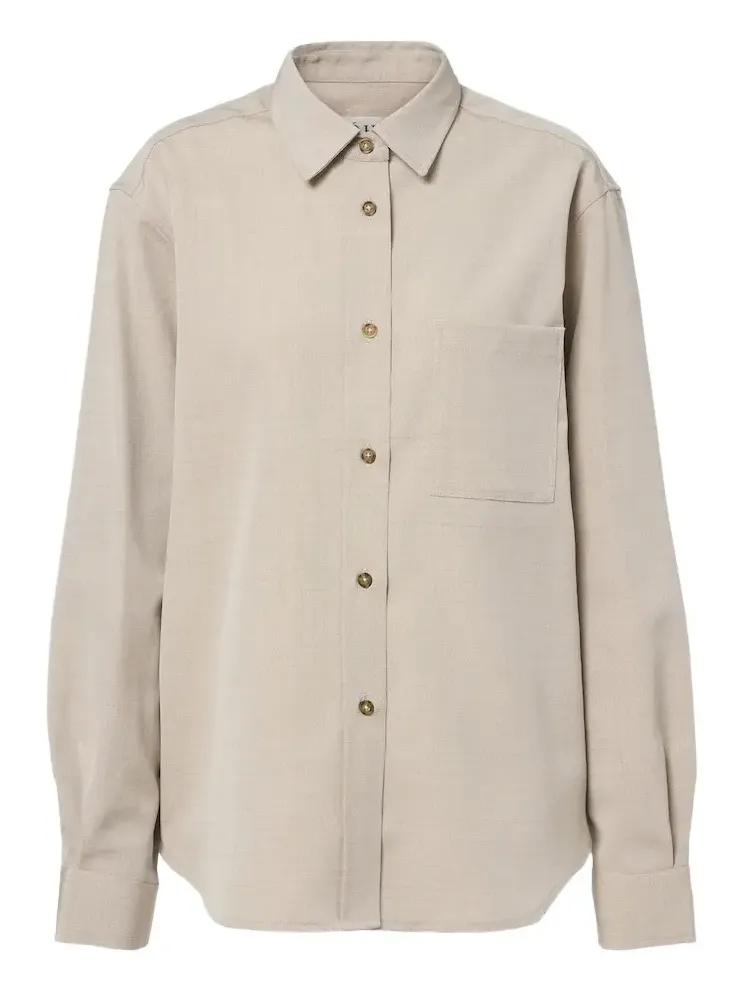 Róhe Wool and silk shirt