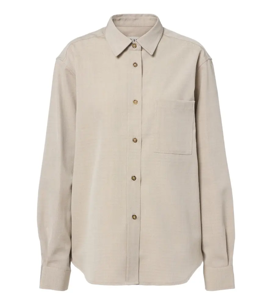 RÓHE Róhe Wool and silk shirt | Image 1 RÓHE Róhe Wool and silk shirt | Image 1