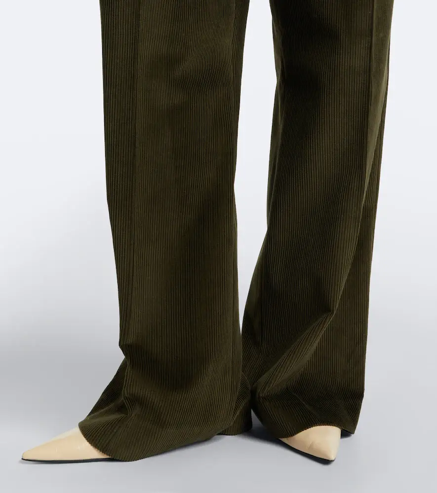 RÓHE Róhe Pleated cotton corduroy wide-leg pants | Thumbnail 5 RÓHE Róhe Pleated cotton corduroy wide-leg pants | Thumbnail 5
