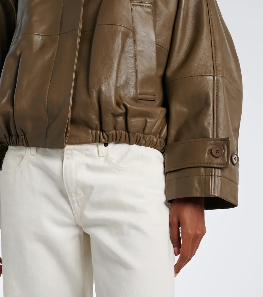 Rohe Róhe Leather blouson jacket | Thumbnail 2 Rohe Róhe Leather blouson jacket | Thumbnail 2