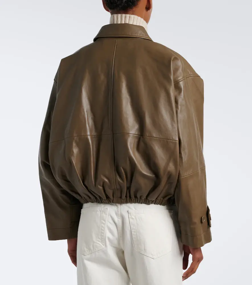 Rohe Róhe Leather blouson jacket | Thumbnail 5 Rohe Róhe Leather blouson jacket | Thumbnail 5