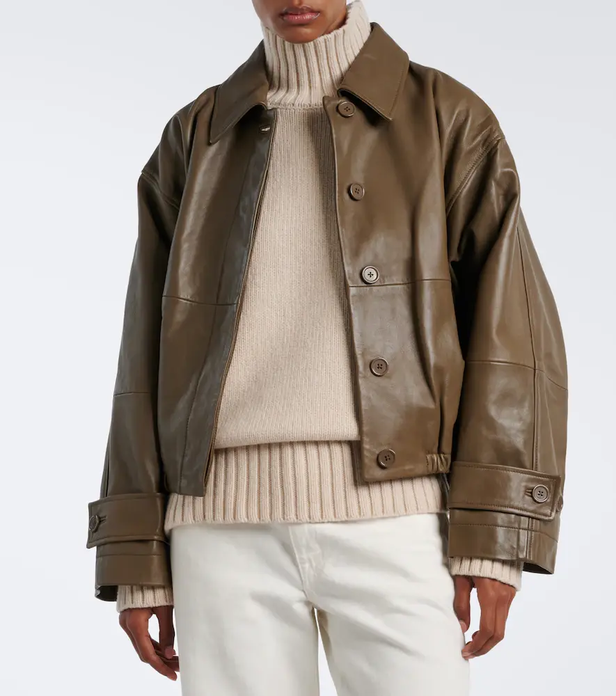 Rohe Róhe Leather blouson jacket | Thumbnail 7 Rohe Róhe Leather blouson jacket | Thumbnail 7