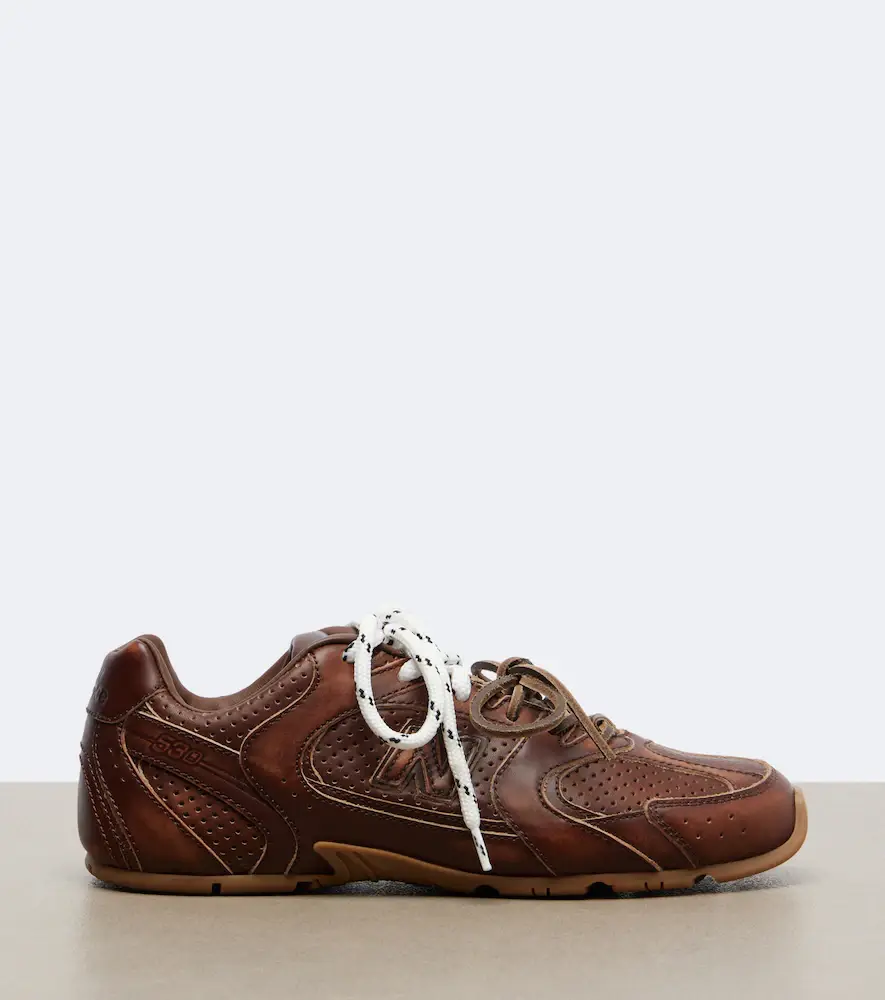Miu Miu x New Balance 530 SL leather sneakers | Thumbnail 3 Miu Miu x New Balance 530 SL leather sneakers | Thumbnail 3