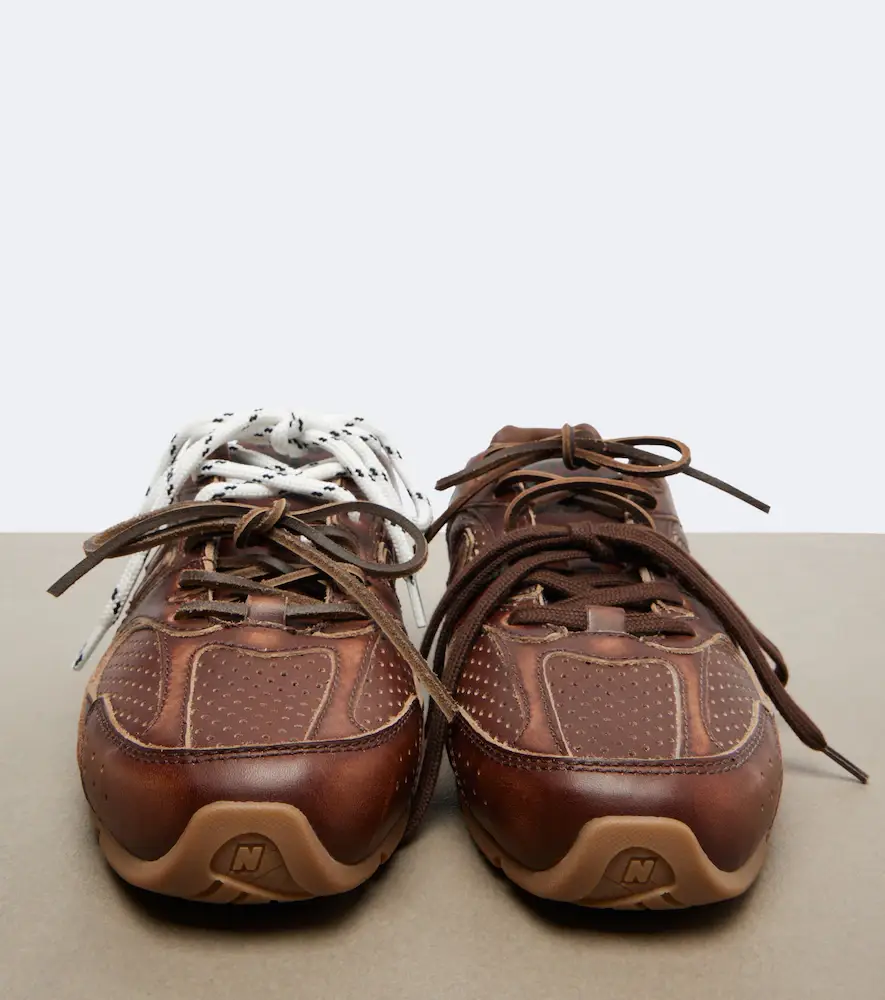 Miu Miu x New Balance 530 SL leather sneakers | Thumbnail 4 Miu Miu x New Balance 530 SL leather sneakers | Thumbnail 4