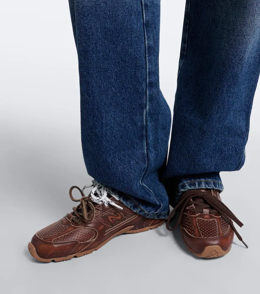 Miu Miu x New Balance 530 SL leather sneakers | Thumbnail 5 Miu Miu x New Balance 530 SL leather sneakers | Thumbnail 5