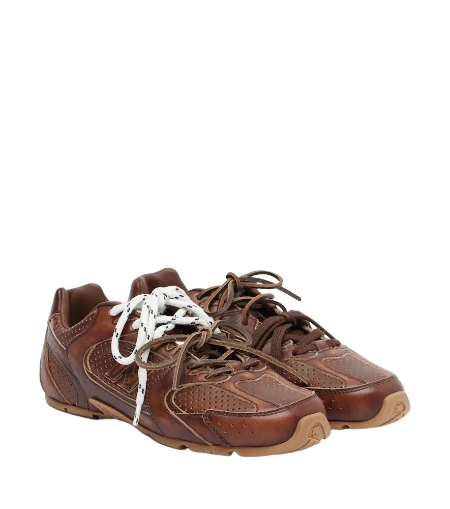 Miu Miu x New Balance 530 SL leather sneakers | Image 1 Miu Miu x New Balance 530 SL leather sneakers | Image 1