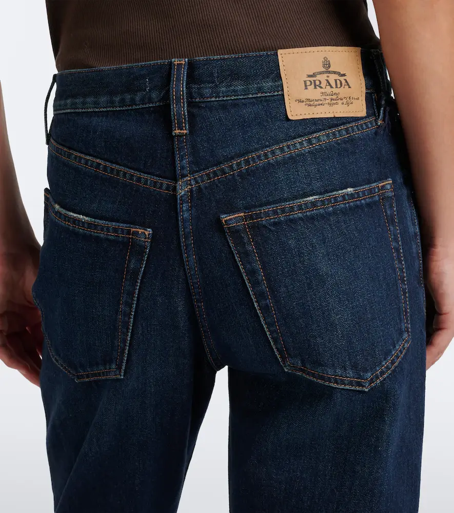 Prada Mid-rise straight jeans | Thumbnail 2