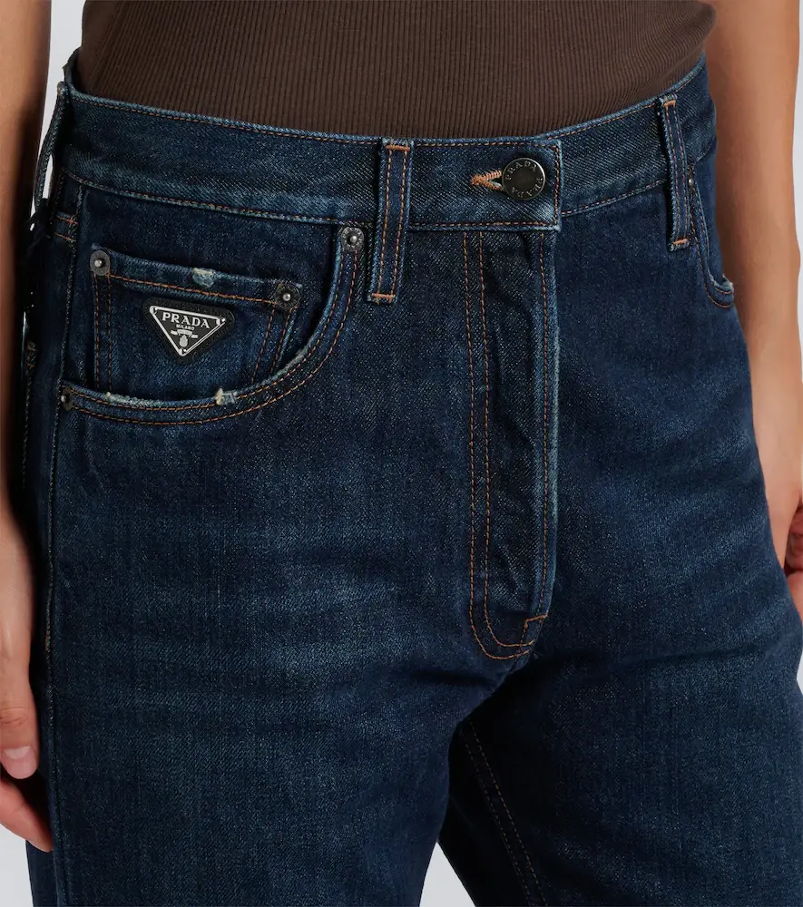 Prada Mid-rise straight jeans | Thumbnail 6