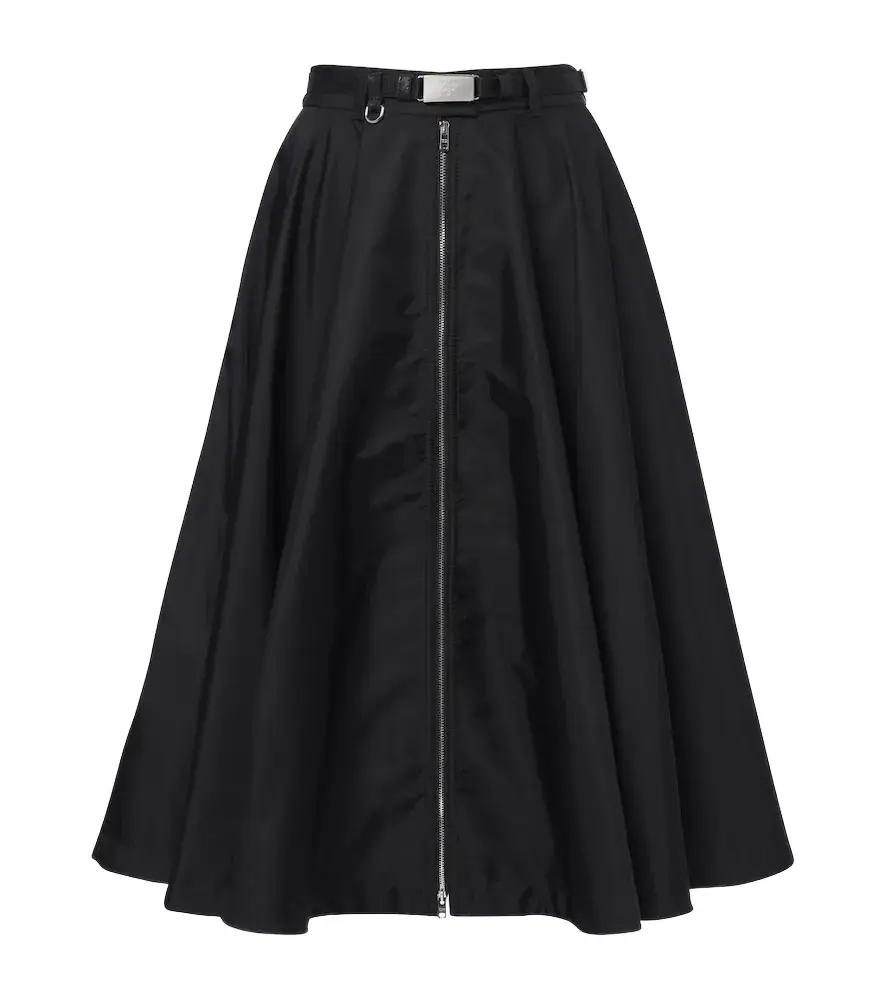 Prada Re-Nylon belted midi skirt | Image 1 Prada Re-Nylon belted midi skirt | Image 1