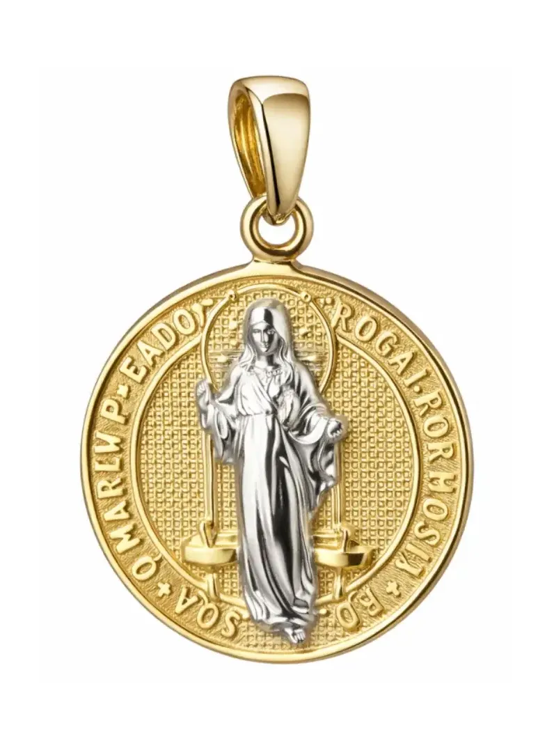 14K Gold Medal Pendant 14K Gold Medal Pendant