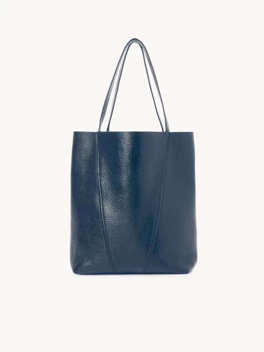 Chloé Chloé Spin tote bag in grained leather | Thumbnail 4 Chloé Chloé Spin tote bag in grained leather | Thumbnail 4