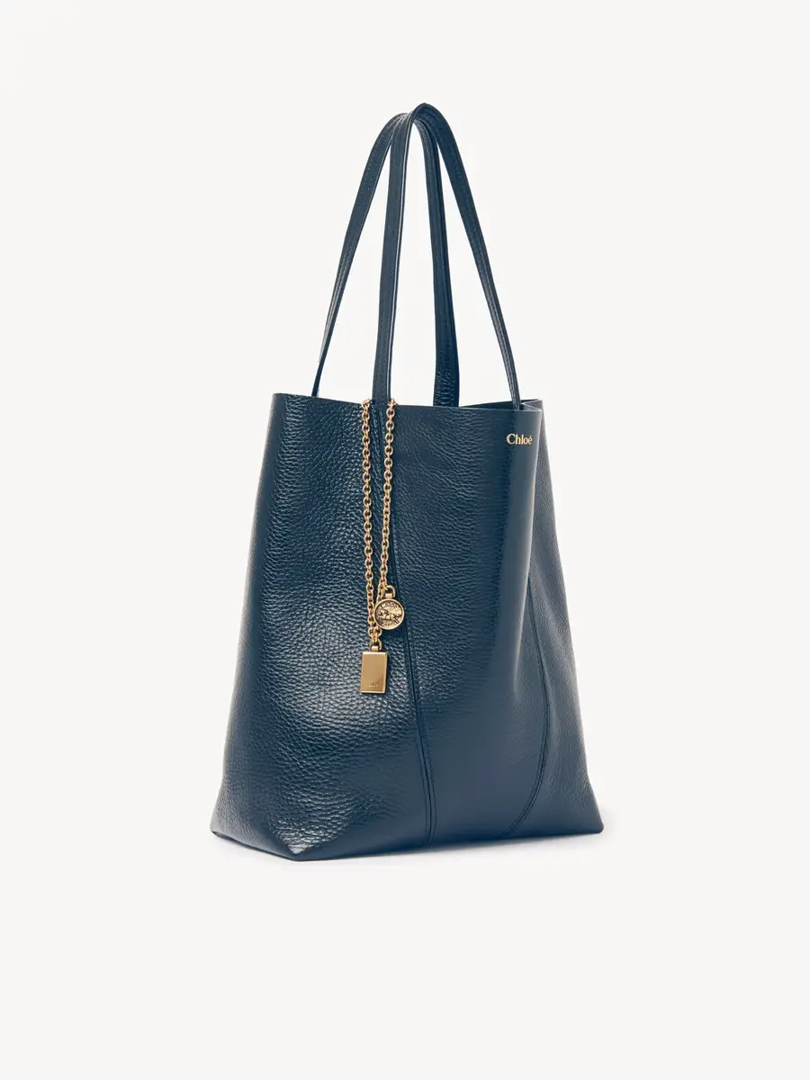 Chloé Chloé Spin tote bag in grained leather | Thumbnail 5 Chloé Chloé Spin tote bag in grained leather | Thumbnail 5