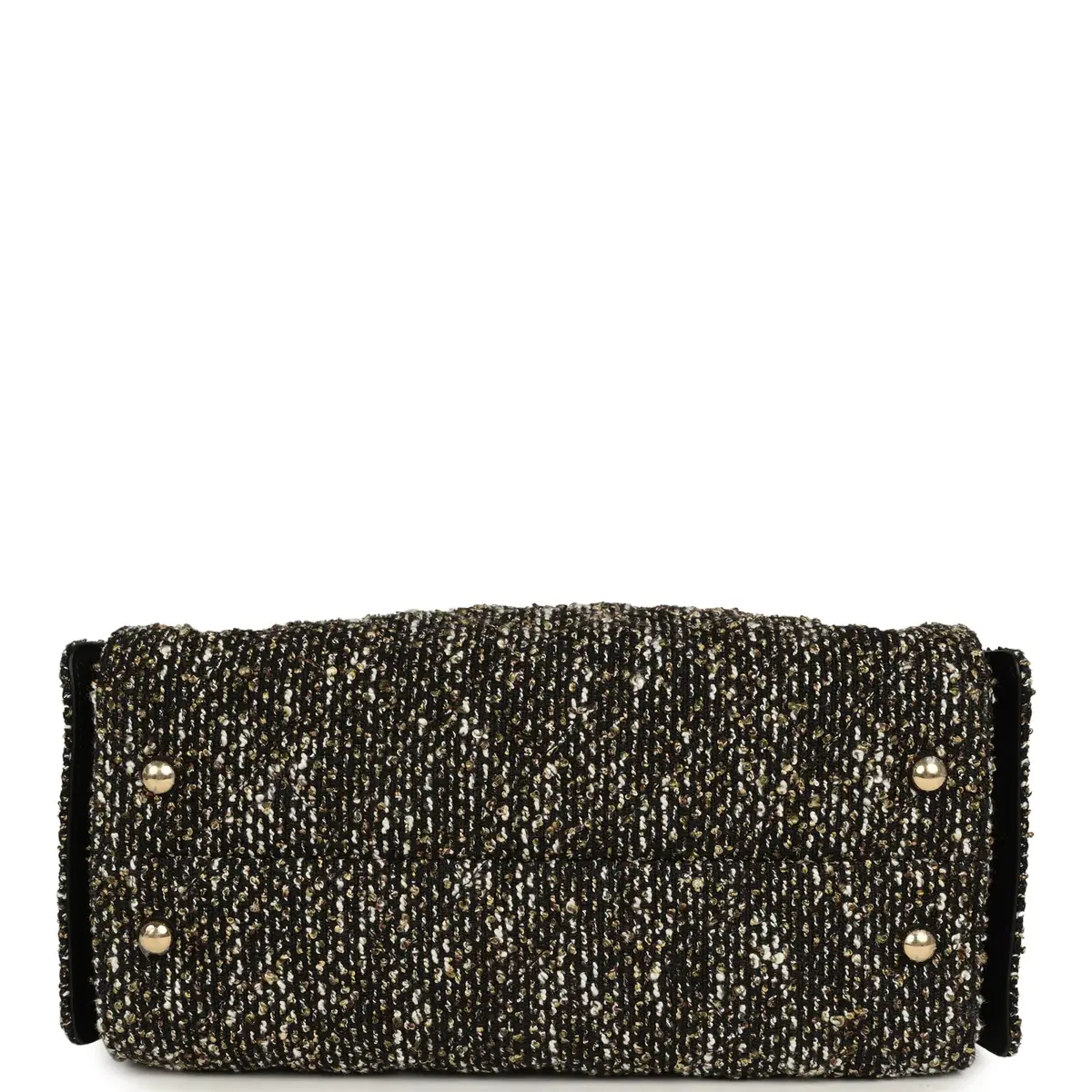Chanel Chanel Small 25 Hobo Bag Black, White, Gold Tweed Bouclé Gold Hardware | Thumbnail 7 Chanel Chanel Small 25 Hobo Bag Black, White, Gold Tweed Bouclé Gold Hardware | Thumbnail 7