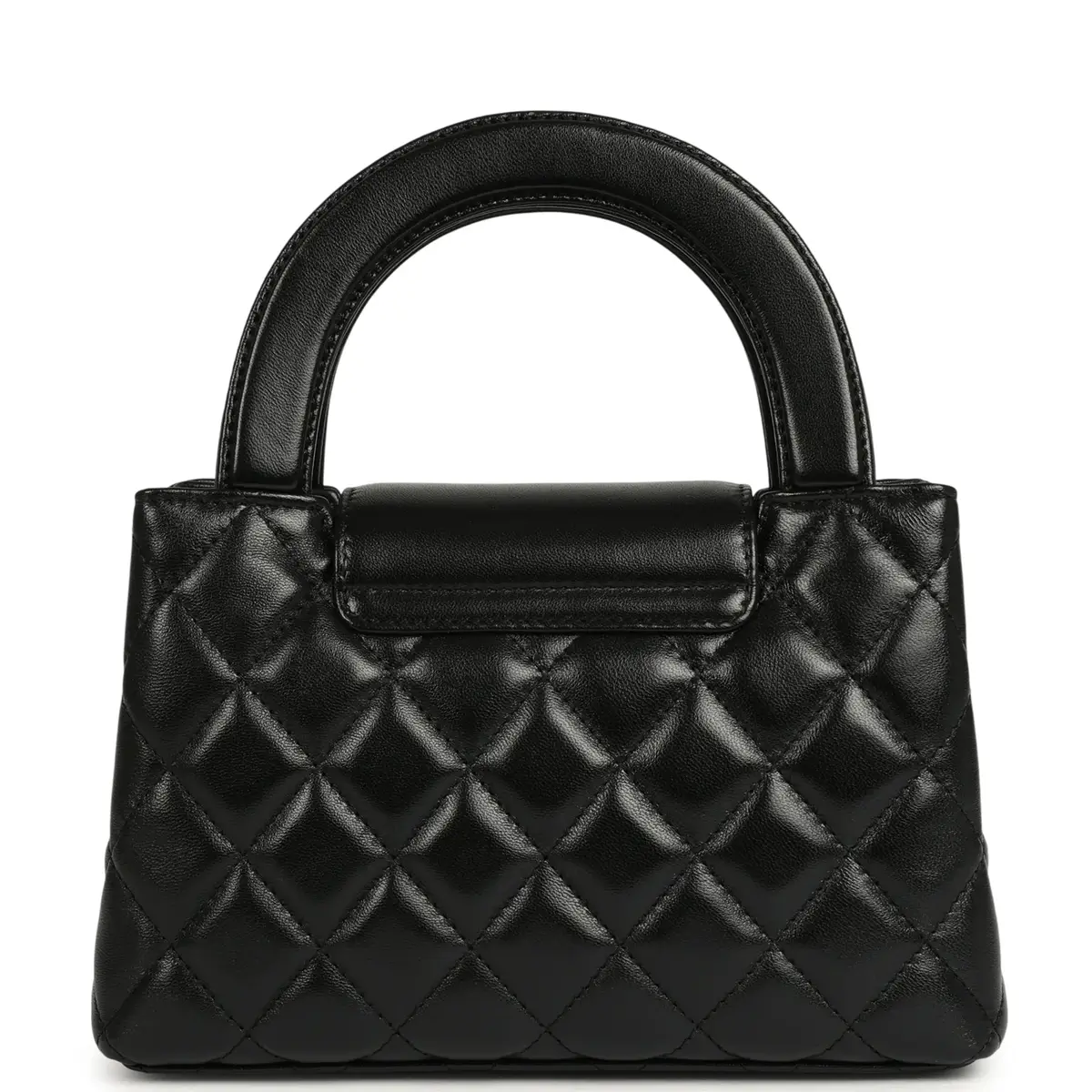 Chanel Chanel Small Kelly Shopper Black Shiny Lambskin Gold Hardware | Thumbnail 4 Chanel Chanel Small Kelly Shopper Black Shiny Lambskin Gold Hardware | Thumbnail 4