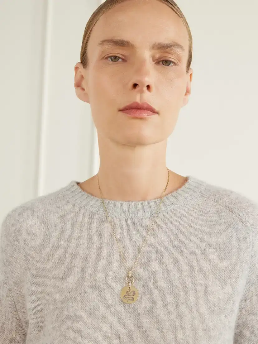 Diane Kordas Snake Nomad 14-karat Gold Diamond Pendant Necklace | Thumbnail 2 Diane Kordas Snake Nomad 14-karat Gold Diamond Pendant Necklace | Thumbnail 2