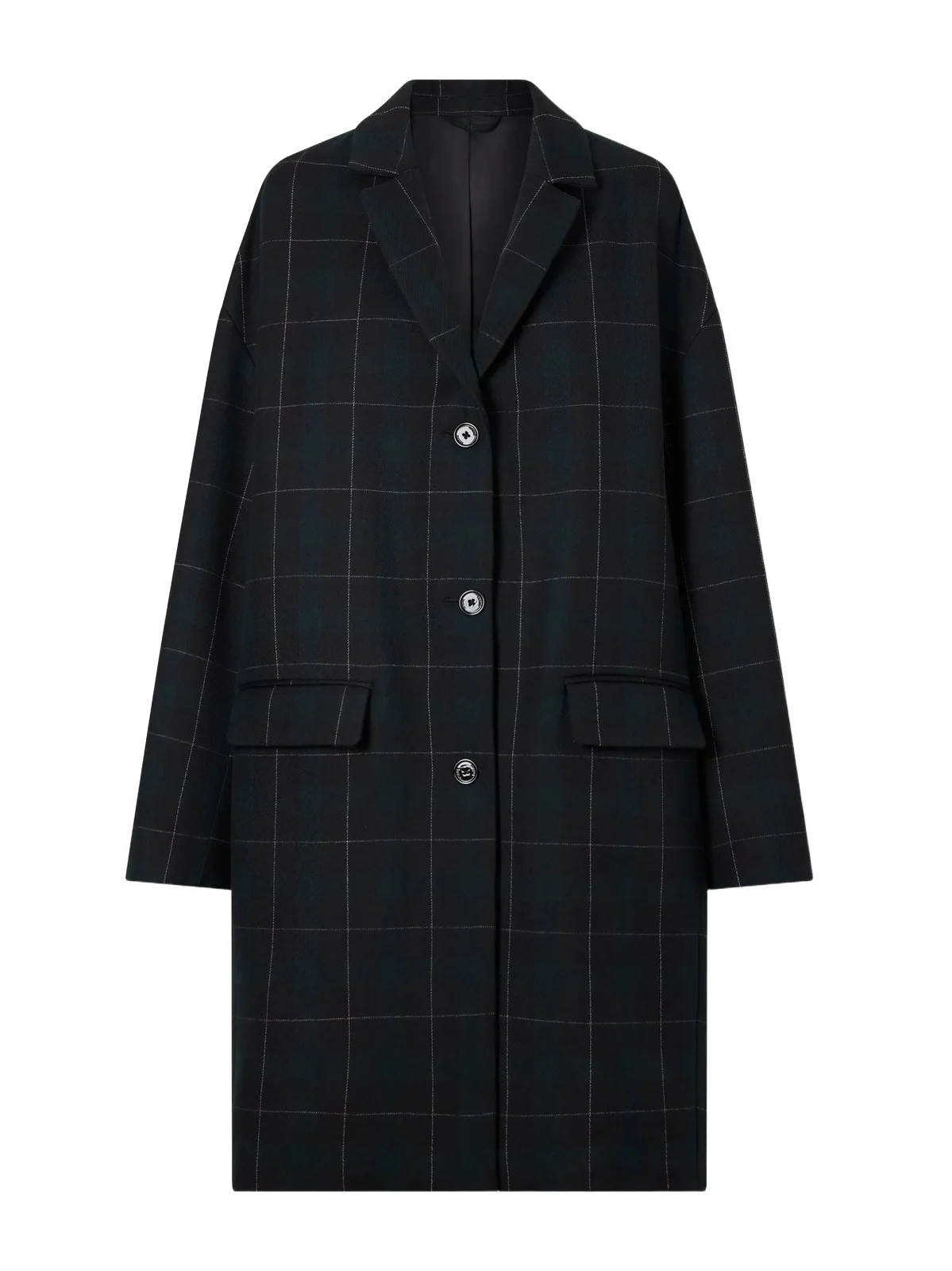TOTEME Checked Wool-blend Coat