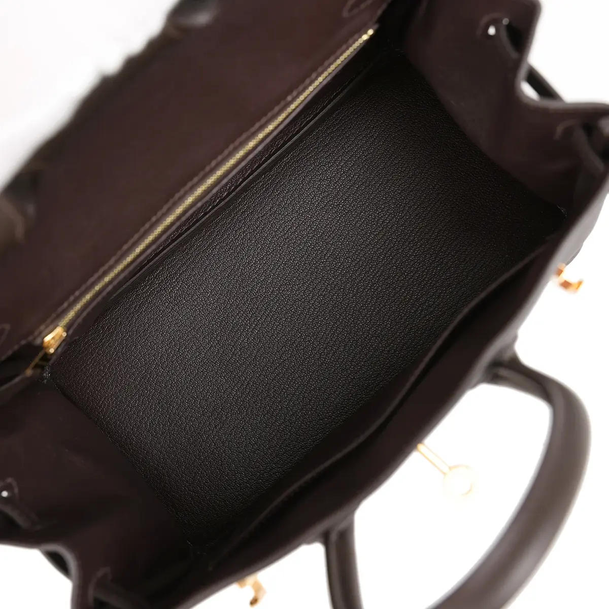 HERMÈS Hermes Birkin 25 Bai Brun Togo Gold Hardware | Thumbnail 9 HERMÈS Hermes Birkin 25 Bai Brun Togo Gold Hardware | Thumbnail 9