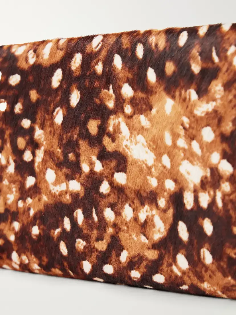 Staud Muse Animal-print Calf Hair Clutch | Thumbnail 5 Staud Muse Animal-print Calf Hair Clutch | Thumbnail 5