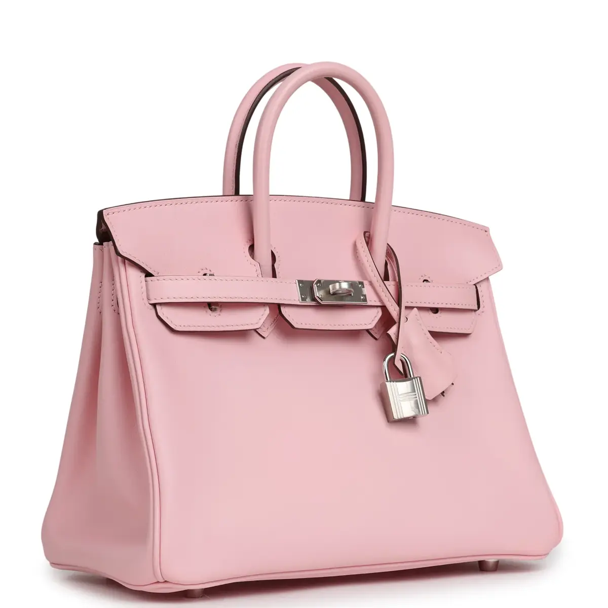 HERMÈS Hermes Birkin 25 Rose Sakura Swift Palladium Hardware | Thumbnail 2 HERMÈS Hermes Birkin 25 Rose Sakura Swift Palladium Hardware | Thumbnail 2