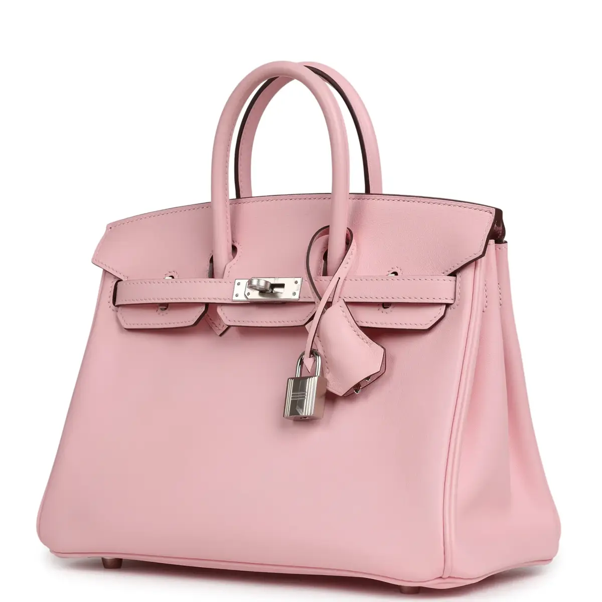 HERMÈS Hermes Birkin 25 Rose Sakura Swift Palladium Hardware | Thumbnail 5 HERMÈS Hermes Birkin 25 Rose Sakura Swift Palladium Hardware | Thumbnail 5