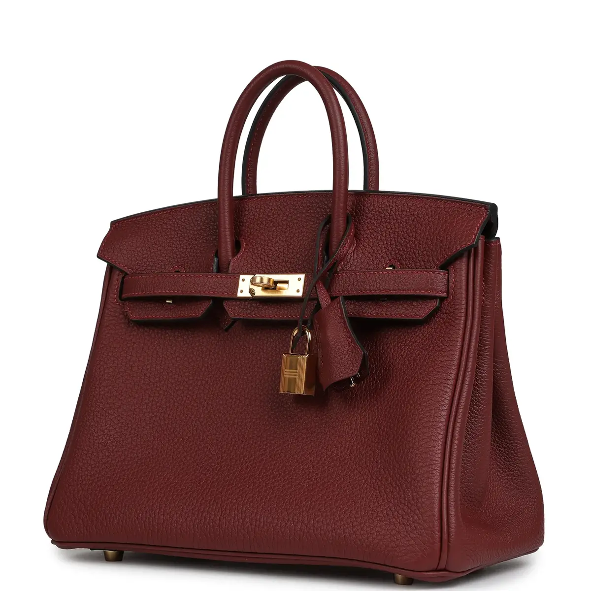 HERMÈS Hermes Birkin 25 Rouge H Togo Gold Hardware | Thumbnail 5