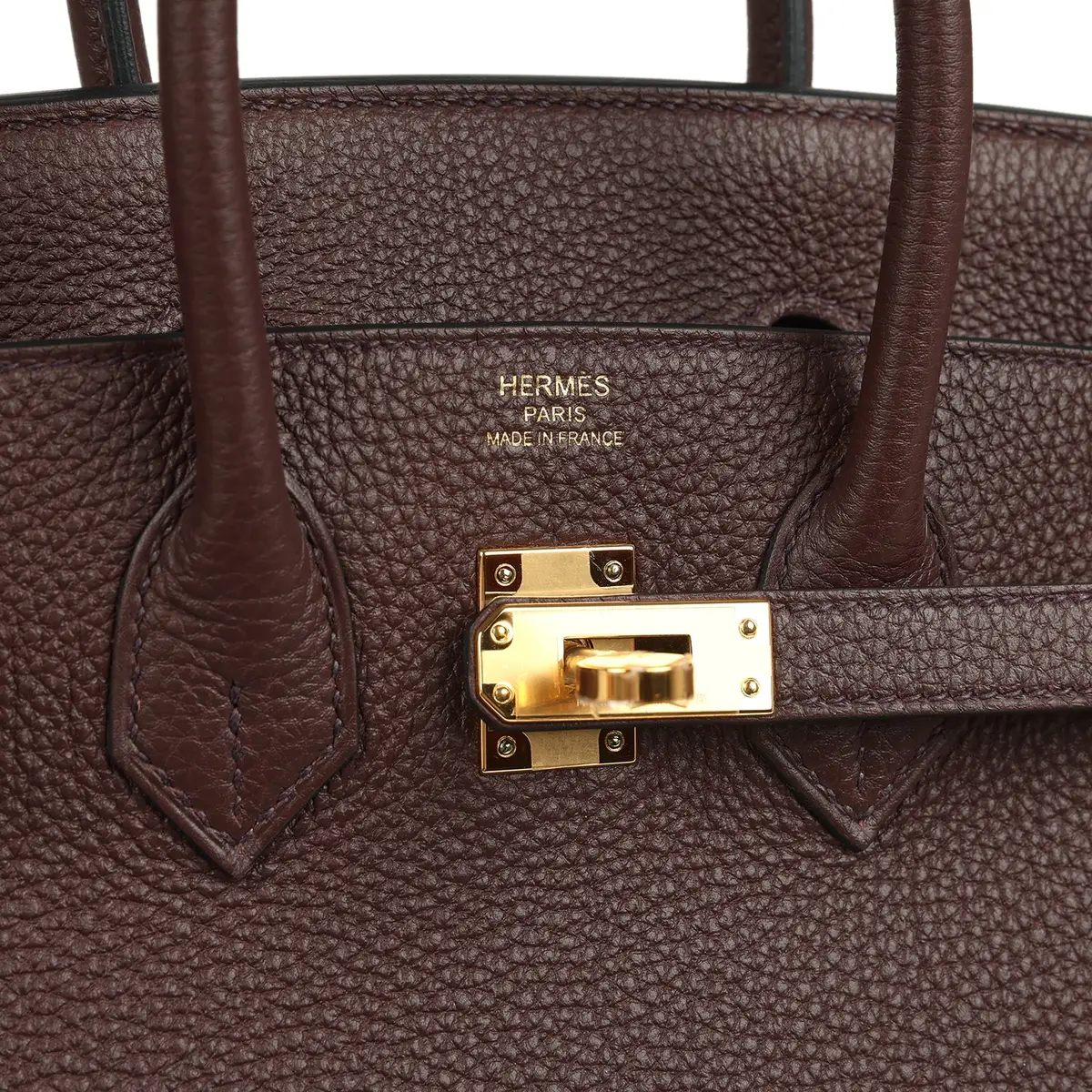 HERMÈS Hermes Birkin 25 Rouge Sellier Togo Gold Hardware | Thumbnail 7 HERMÈS Hermes Birkin 25 Rouge Sellier Togo Gold Hardware | Thumbnail 7