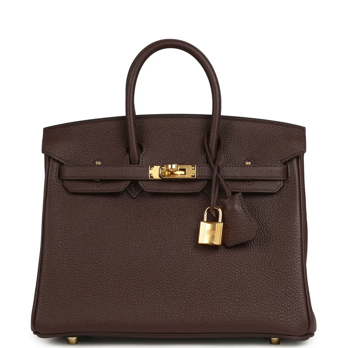HERMÈS Hermes Birkin 25 Rouge Sellier Togo Gold Hardware | Image 1 HERMÈS Hermes Birkin 25 Rouge Sellier Togo Gold Hardware | Image 1