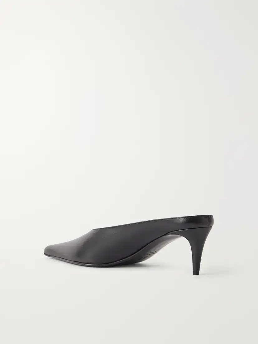 Magda Butrym Leather Mules | Thumbnail 3
