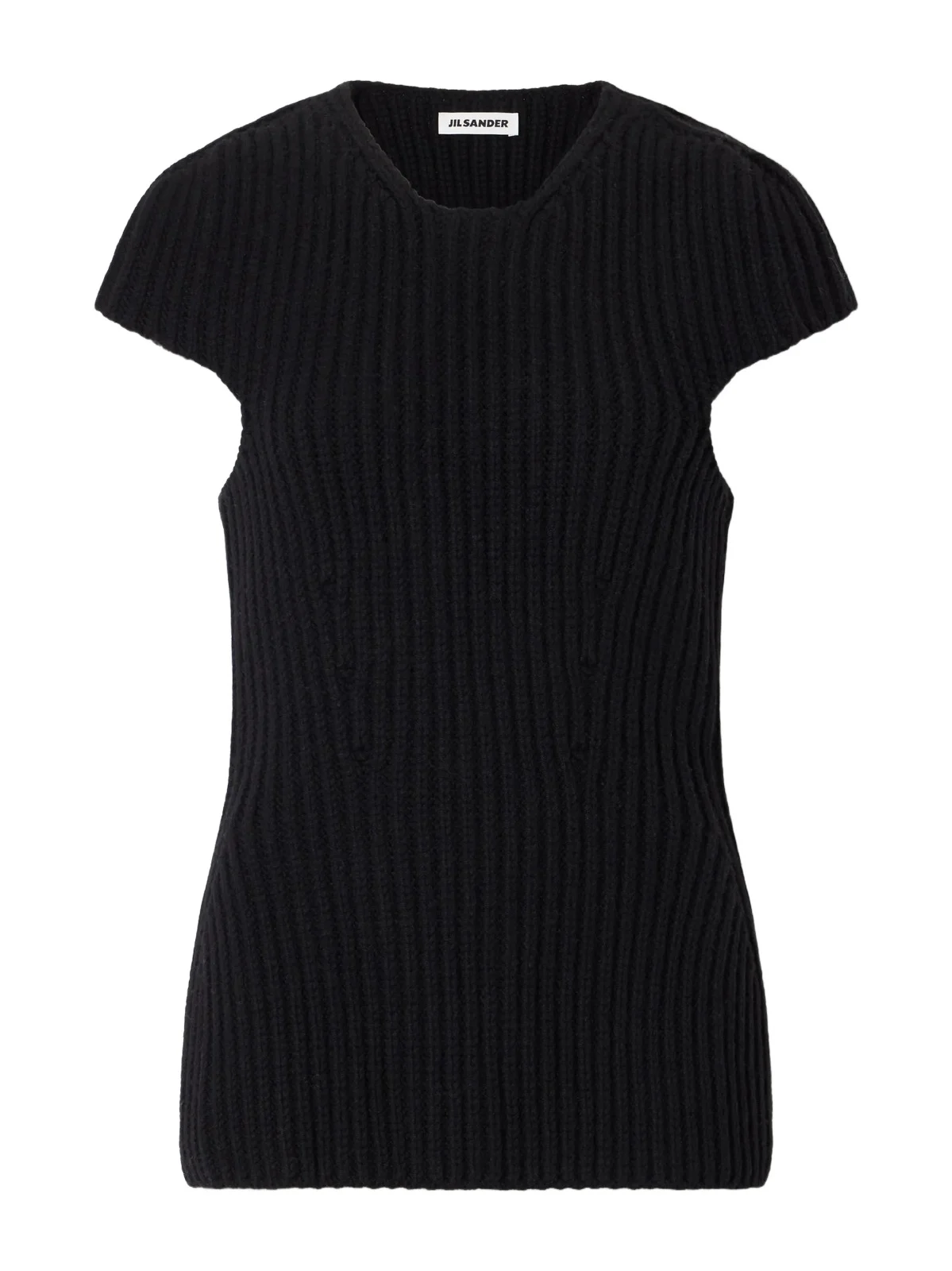Jil Sander Ribbed Wool Blouse