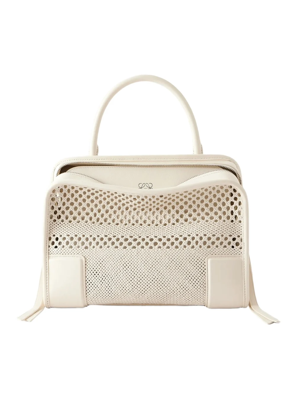 Loewe Amazona 180 Logo-embossed Leather Tote