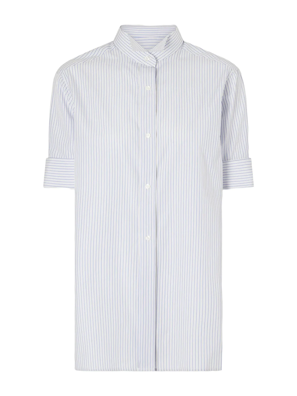 Striped Cotton-poplin Shirt