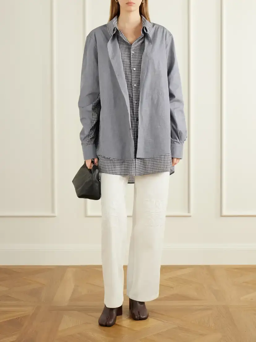Maison Margiela Double-layer Cotton-jersey Shirt | Thumbnail 2 Maison Margiela Double-layer Cotton-jersey Shirt | Thumbnail 2