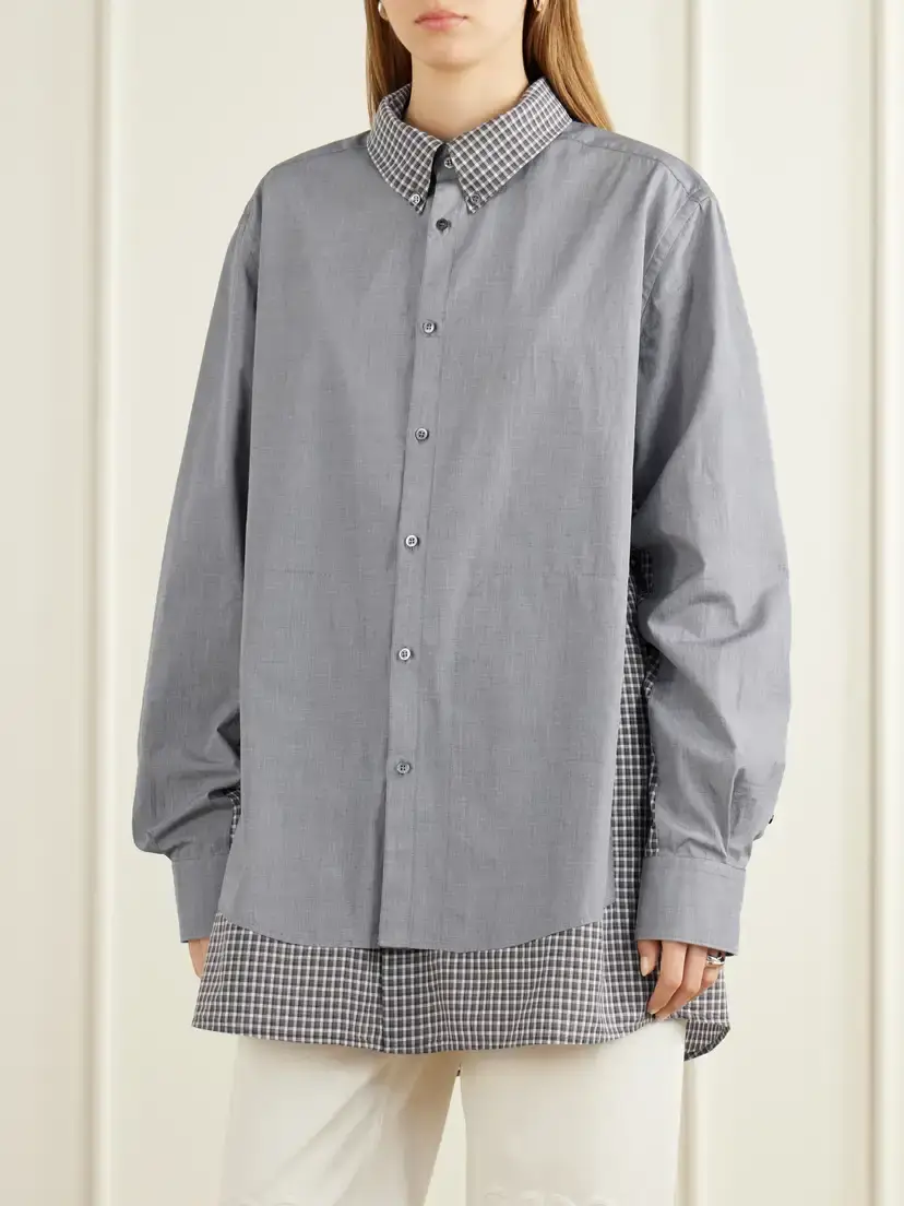 Maison Margiela Double-layer Cotton-jersey Shirt | Thumbnail 3 Maison Margiela Double-layer Cotton-jersey Shirt | Thumbnail 3