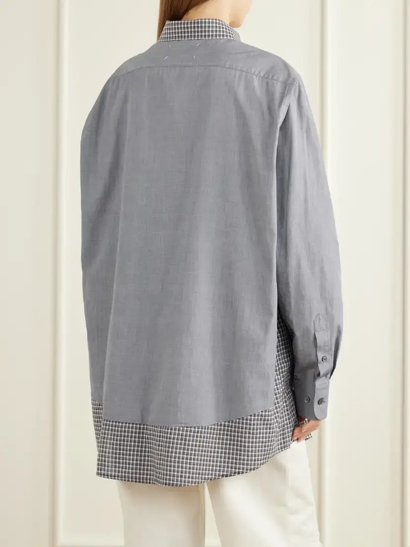 Maison Margiela Double-layer Cotton-jersey Shirt | Thumbnail 4 Maison Margiela Double-layer Cotton-jersey Shirt | Thumbnail 4