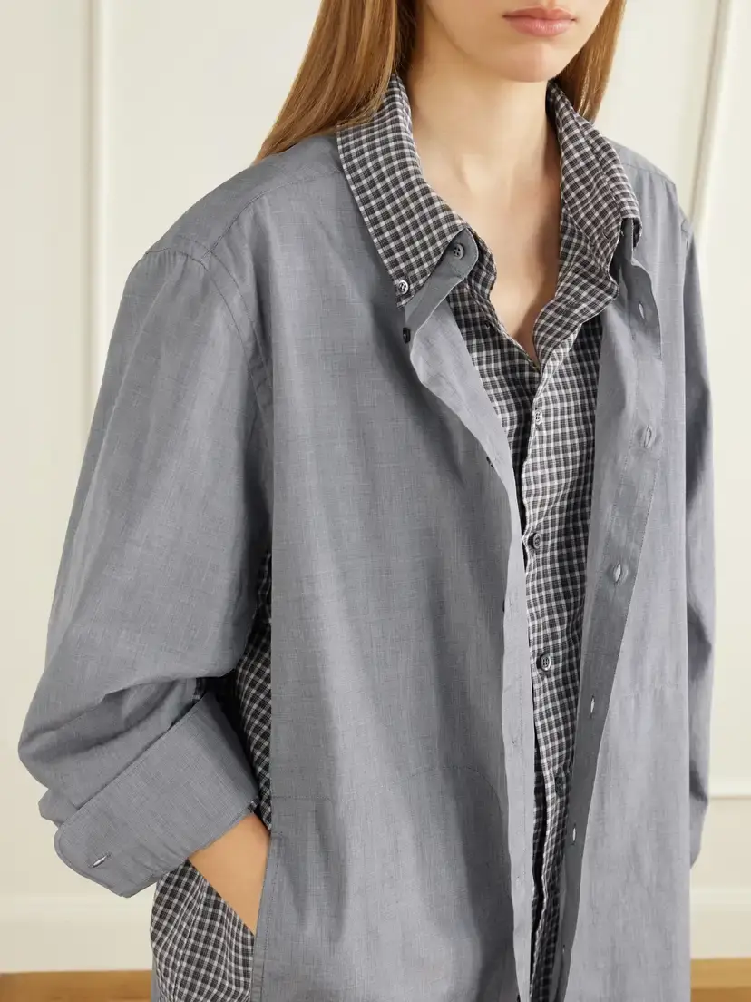 Maison Margiela Double-layer Cotton-jersey Shirt | Thumbnail 5 Maison Margiela Double-layer Cotton-jersey Shirt | Thumbnail 5