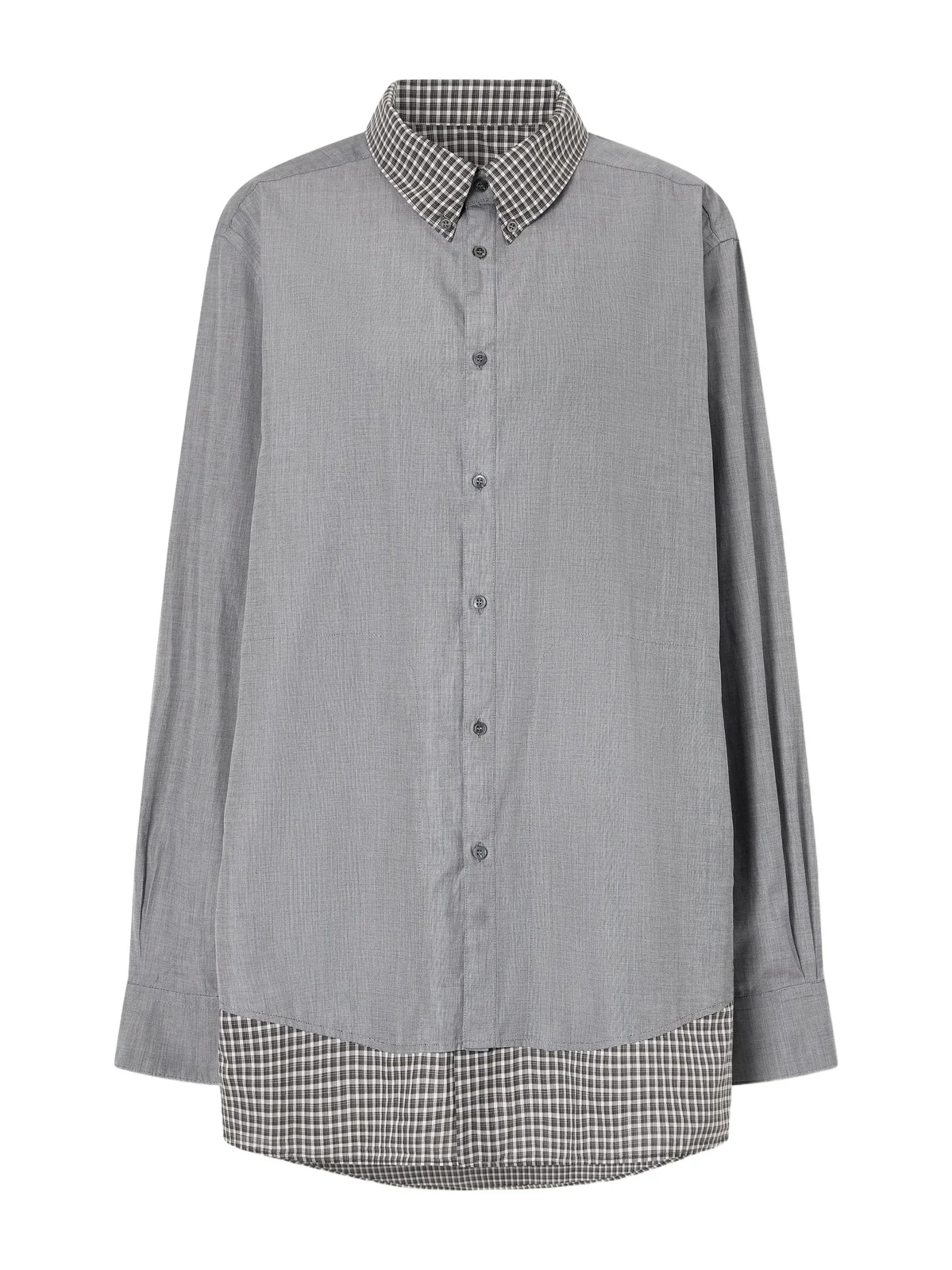 Maison Margiela Double-layer Cotton-jersey Shirt