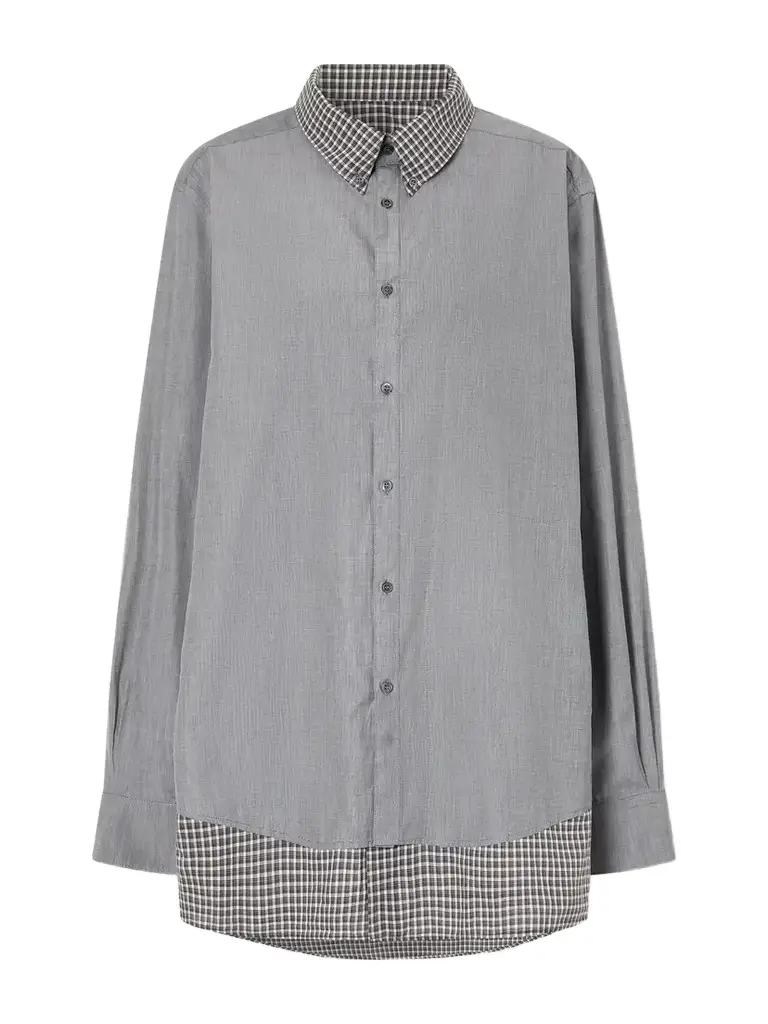 Double-layer Cotton-jersey Shirt Double-layer Cotton-jersey Shirt