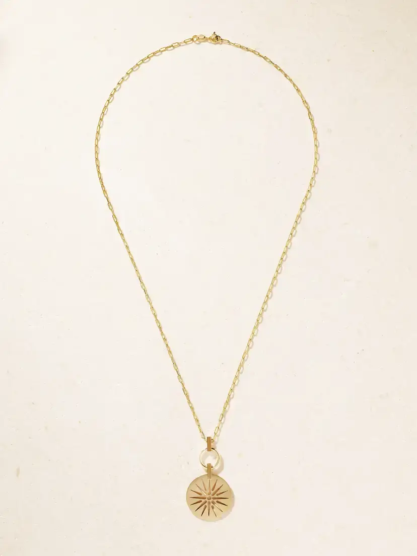 Diane Kordas Vergina Sun Nomad 14-karat Gold Pendant Necklace | Thumbnail 4 Diane Kordas Vergina Sun Nomad 14-karat Gold Pendant Necklace | Thumbnail 4