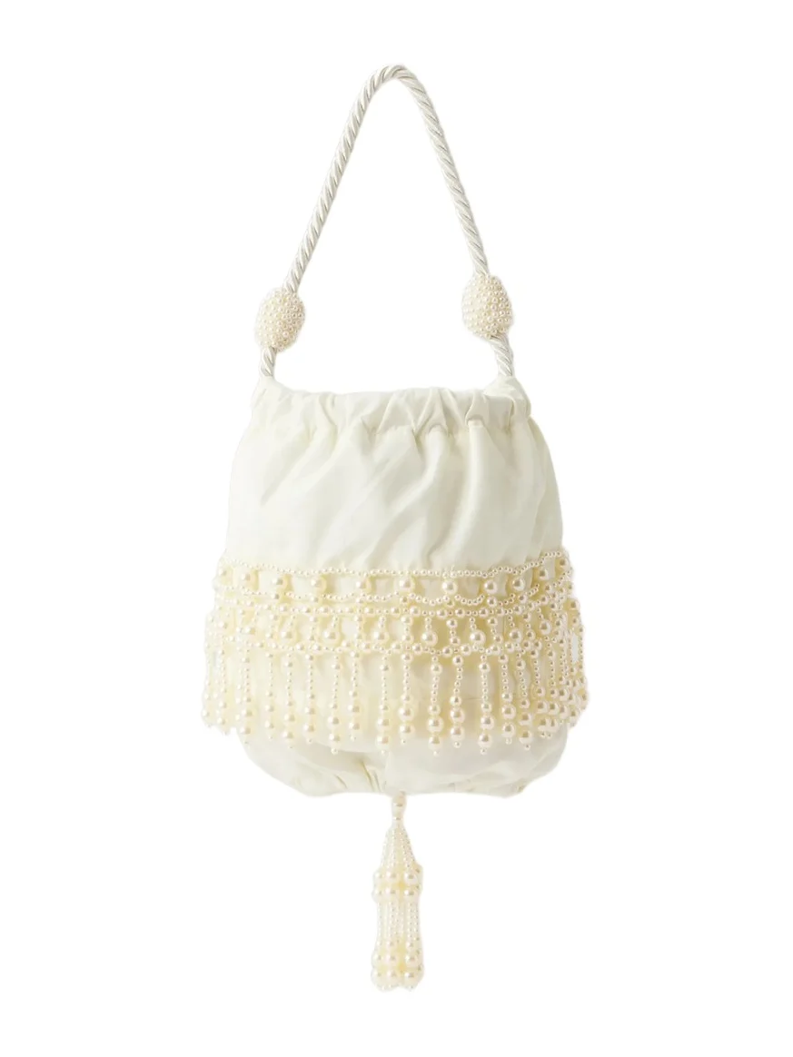 Carlotta Bead-embellished Shell Clutch