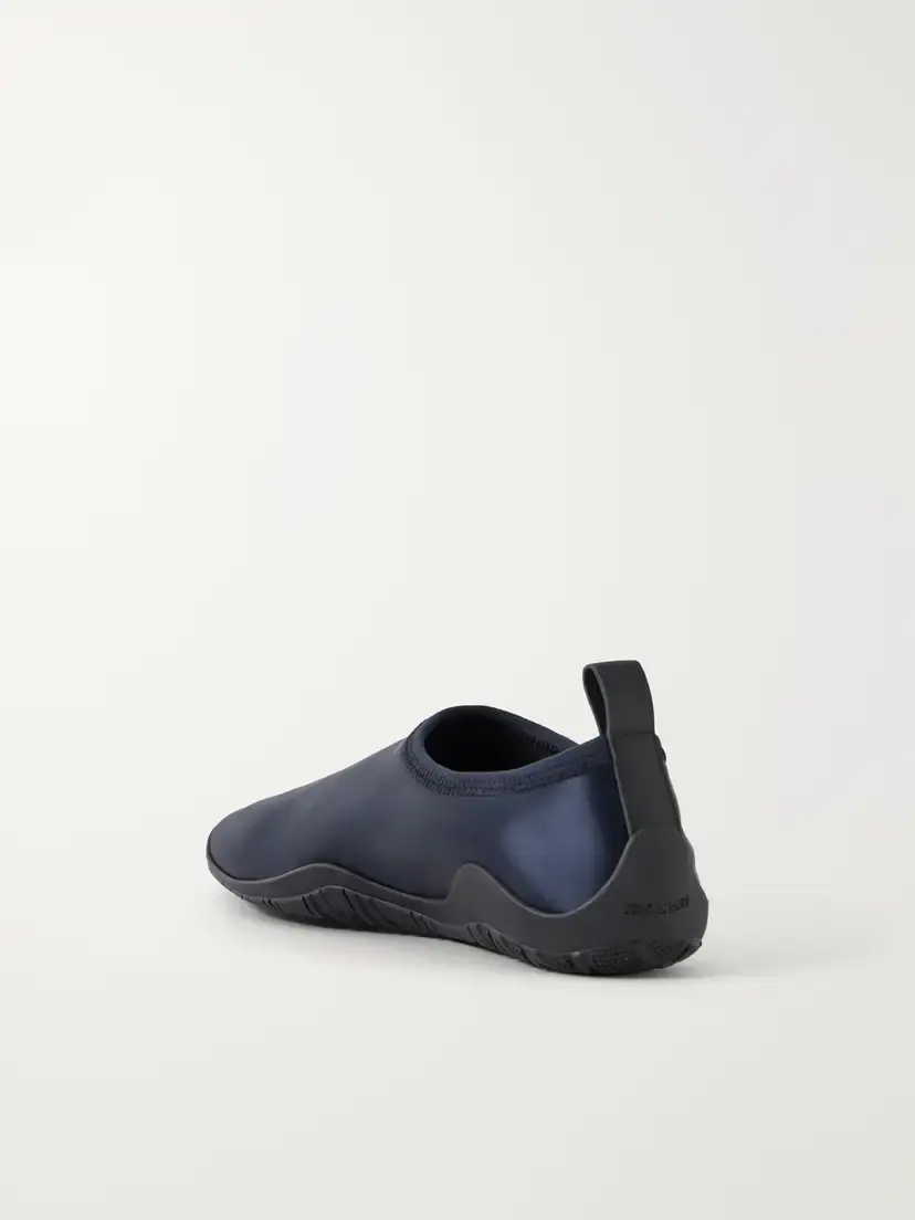Jil Sander Elbe Rubber-trimmed Satin Flats | Thumbnail 3