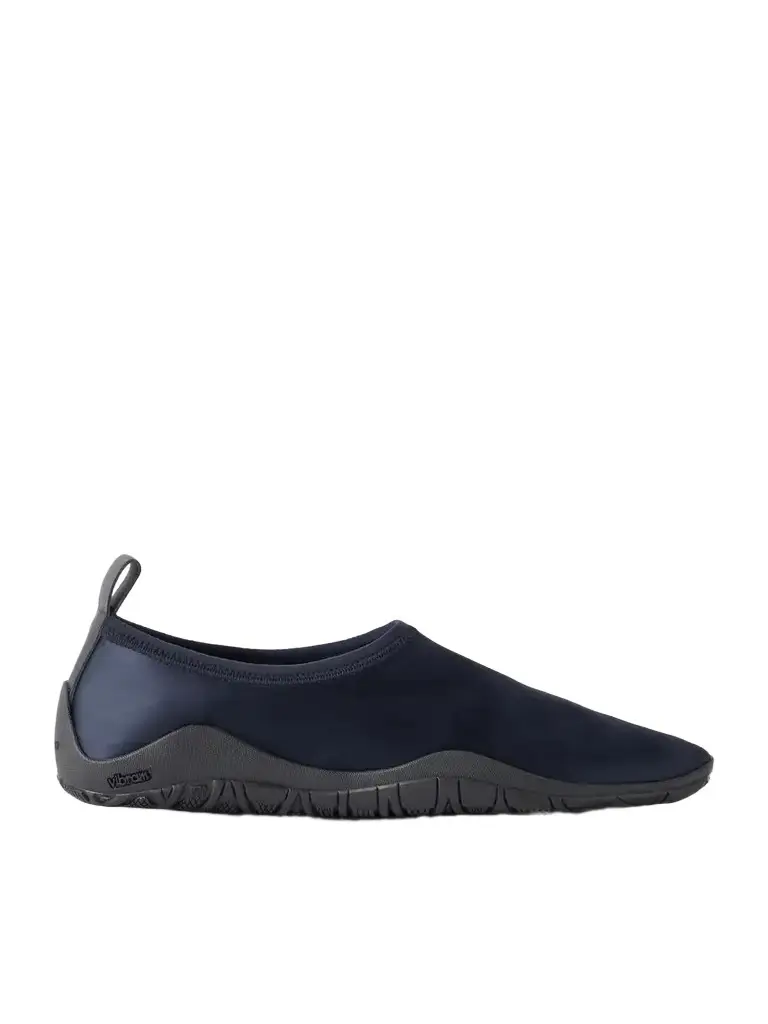 Elbe Rubber-trimmed Satin Flats Elbe Rubber-trimmed Satin Flats